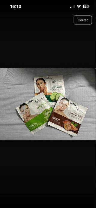 Pack 3 Mascarillas Faciales HBC Institute