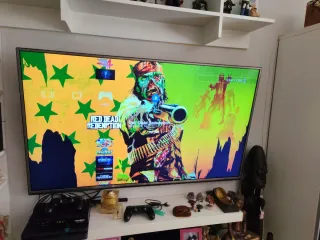 Console PS3 Fat 320GB Nera + Controller rosso e cavi