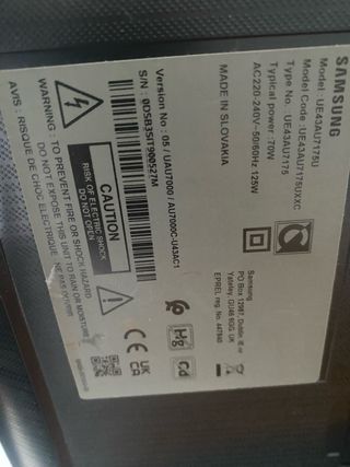 Samsung TV 43 Negra