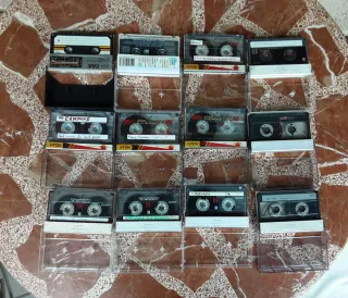 30 Casetes Regrabables TDK SONY