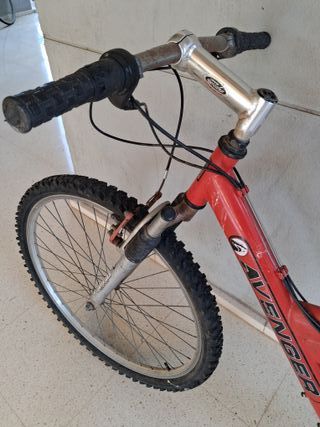 Bicicleta MTB Rodado 26 Roja