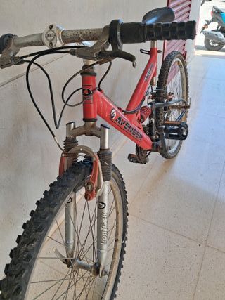 Bicicleta MTB Rodado 26 Roja