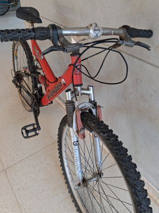 Bicicleta MTB Rodado 26 Roja