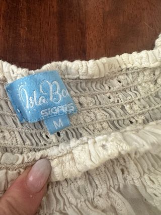 Abito Boho cotone bianco