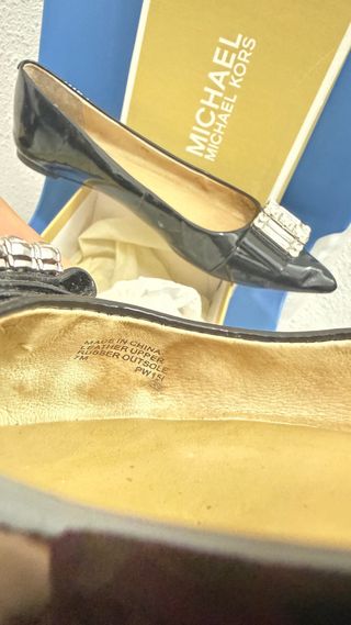 Bailarinas Michael Kors Piel Negras