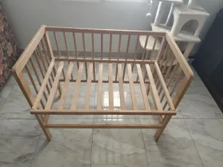 Cuna Colecho Madera