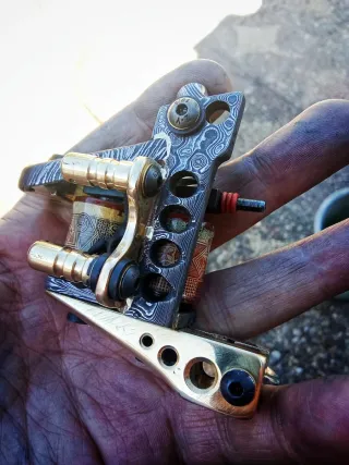 Máquina Tatuar Damasco Personalizada