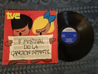 Vinilo 5º Festival de la Canción Infantil TVE
