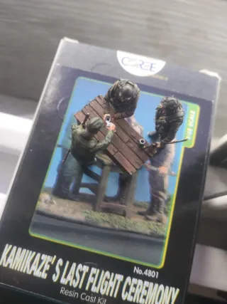 Figuras Kamikaze,para maqueta 1/48