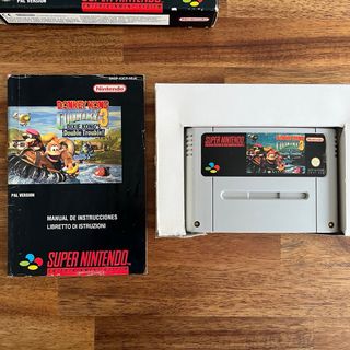 Donkey Kong Country 3 SNES PAL ESP