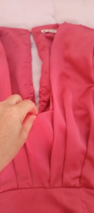Vestido coral  para fiesta o boda
