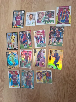 Super lote Leo Messi Cromos
