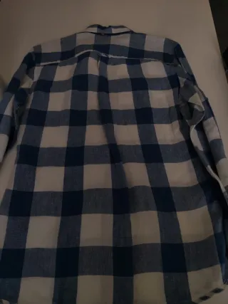 Camicia Gant donna a quadri blu e bianchi