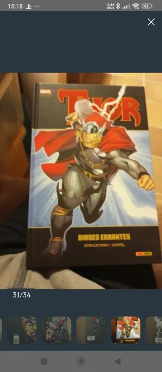 Cómics Asedio y Thor,Dioses errantes