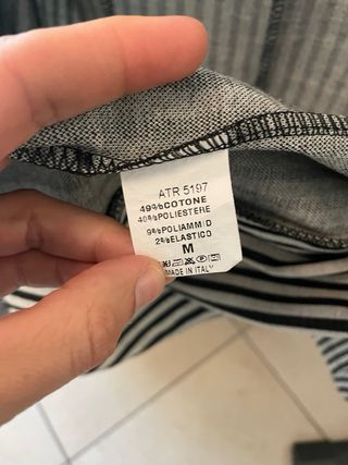 Giacca donna a righe taglia M