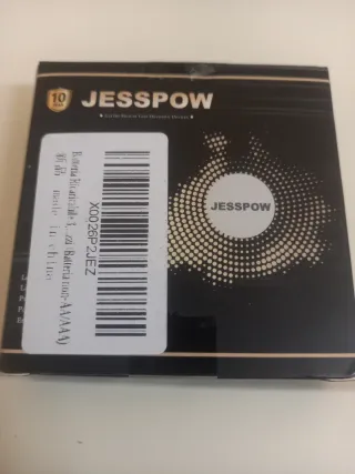4 Batterie Litio JESSPOW 18650 3300 mAh