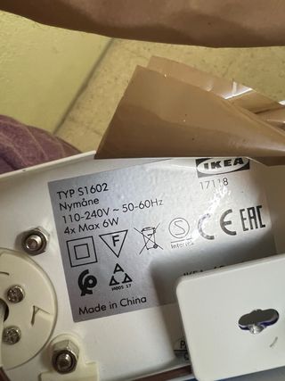 Lámpara de techo Ikea Nymane