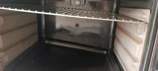 Horno eléctrico blanco