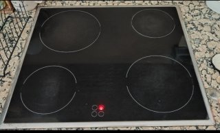 Horno eléctrico blanco + vitrocerámica