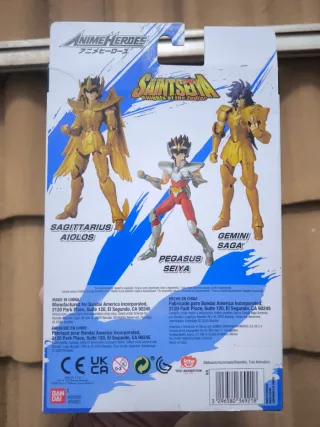 Saint Seiya Anime Heroes Pegasus Seiya Figura