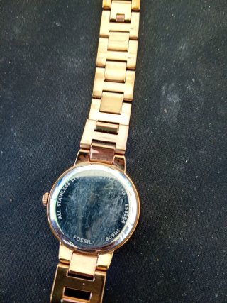 Orologio Fossil donna oro bianco