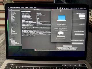 MacBook Pro i5 8GB RAM 512GB SSD 2019, TB