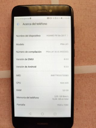 Pack 2 Teléfonos  CAT Negro + Huawei P8 lite