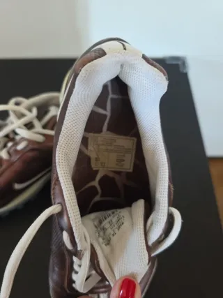 Scarpe Nike Air Max Marroni Bianche