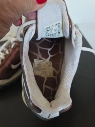 Scarpe Nike Air Max Marroni Bianche