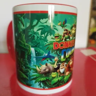 Taza Donkey Kong Country Nintendo