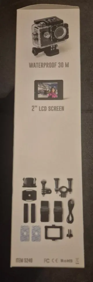 Cámara de Acción HD Sumergible