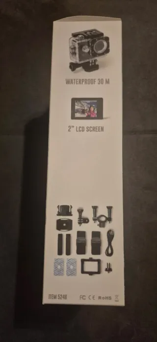 Cámara de Acción HD Sumergible