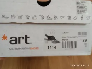 Sandalias de cuero  The Art Company Marrón Nuevas