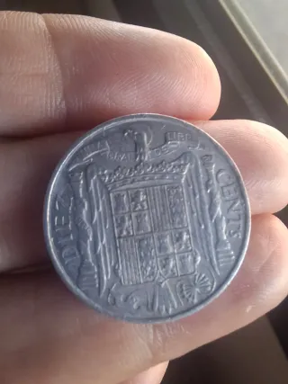 10 céntimos 1953