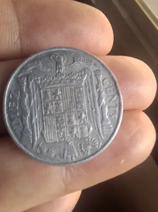 10 céntimos 1953