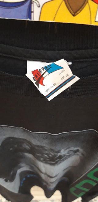Maglietta Vintage Eros Ramazzotti Nera