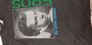 Maglietta Vintage Eros Ramazzotti Nera