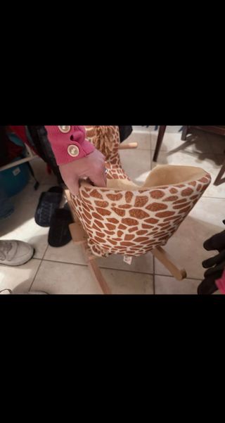 Dondolo Giraffa Peluche