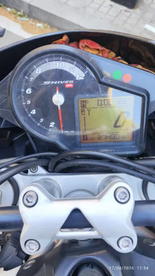 Aprilia Shiver 750 ABS Blanca/Negra