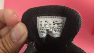 Sneakers Nike per Bambini Nere e Rosse