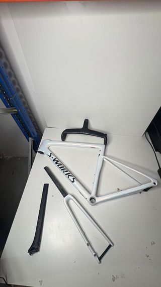 Cuadro S-Works Specialized Blanco