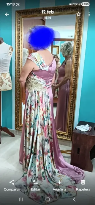 Vestido de fiesta para madrina