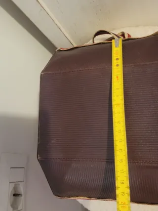 Borsa Versace marrone/multicolore