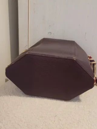 Borsa Versace marrone/multicolore