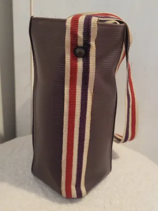 Borsa Versace marrone/multicolore