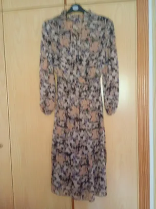 Vestido Pimkie floral midi