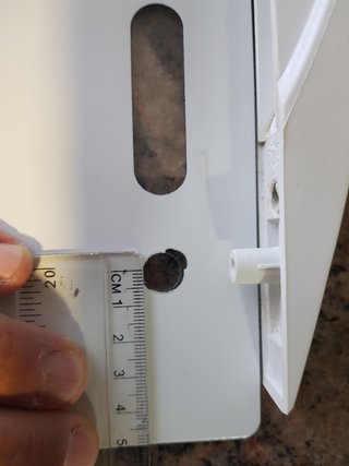 Puerta horno TEKA. Cristal blanco