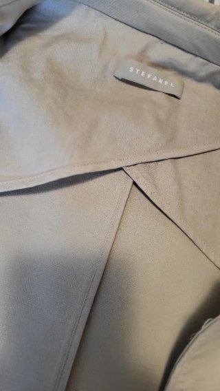 Trench Stefanel Beige Primavera Donna