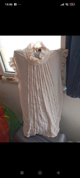 Set 2 Camicette donna beige e grigio