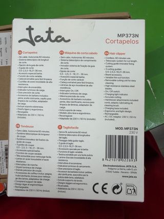 Cortapelos Jata MP373N Inoxidable